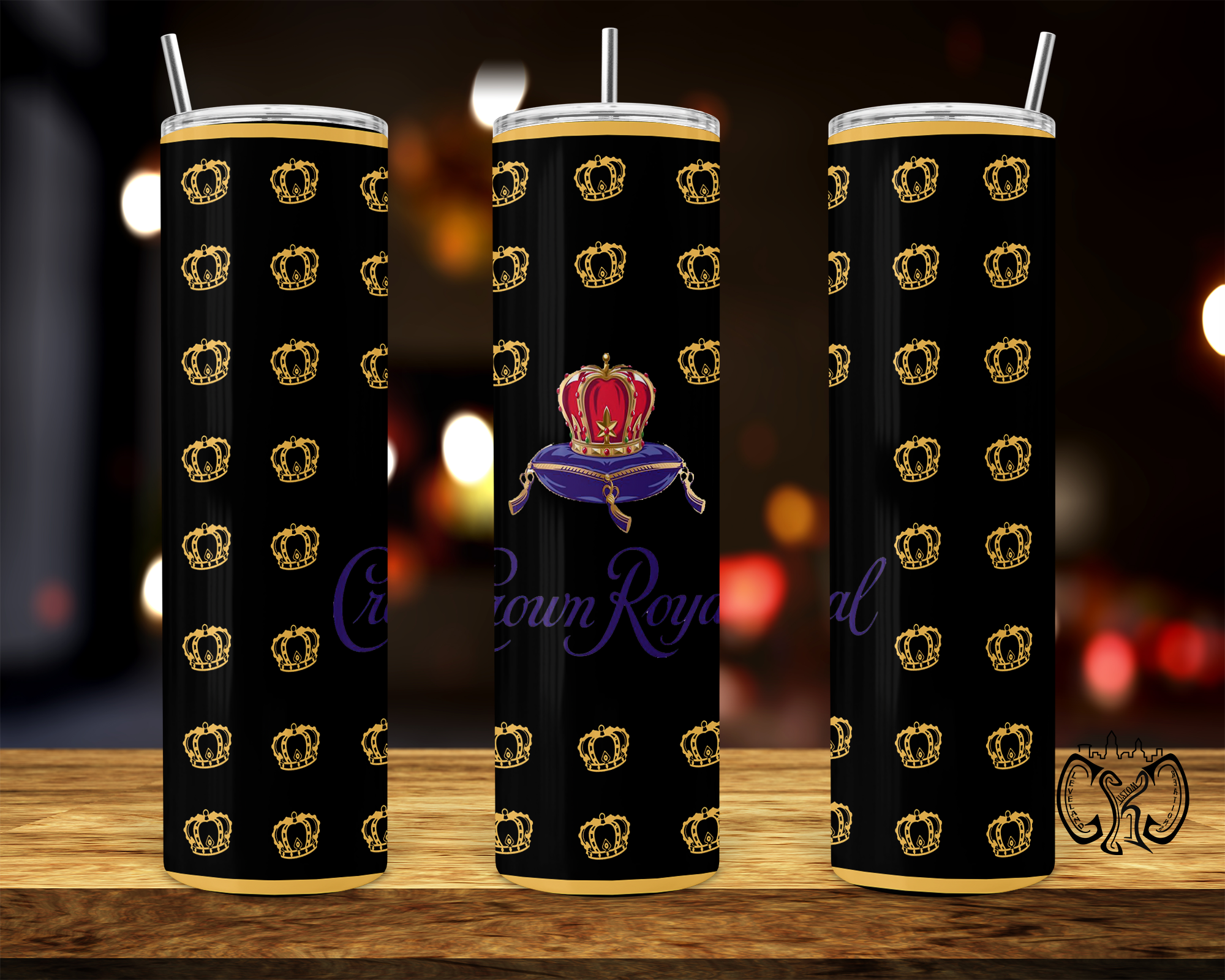 Crown Royal Yeti 20 Oz Tumbler  Crown Royal Stainless Steel Tumbler